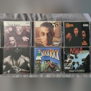 Classic 80a & 90s Hip-Hop CDs